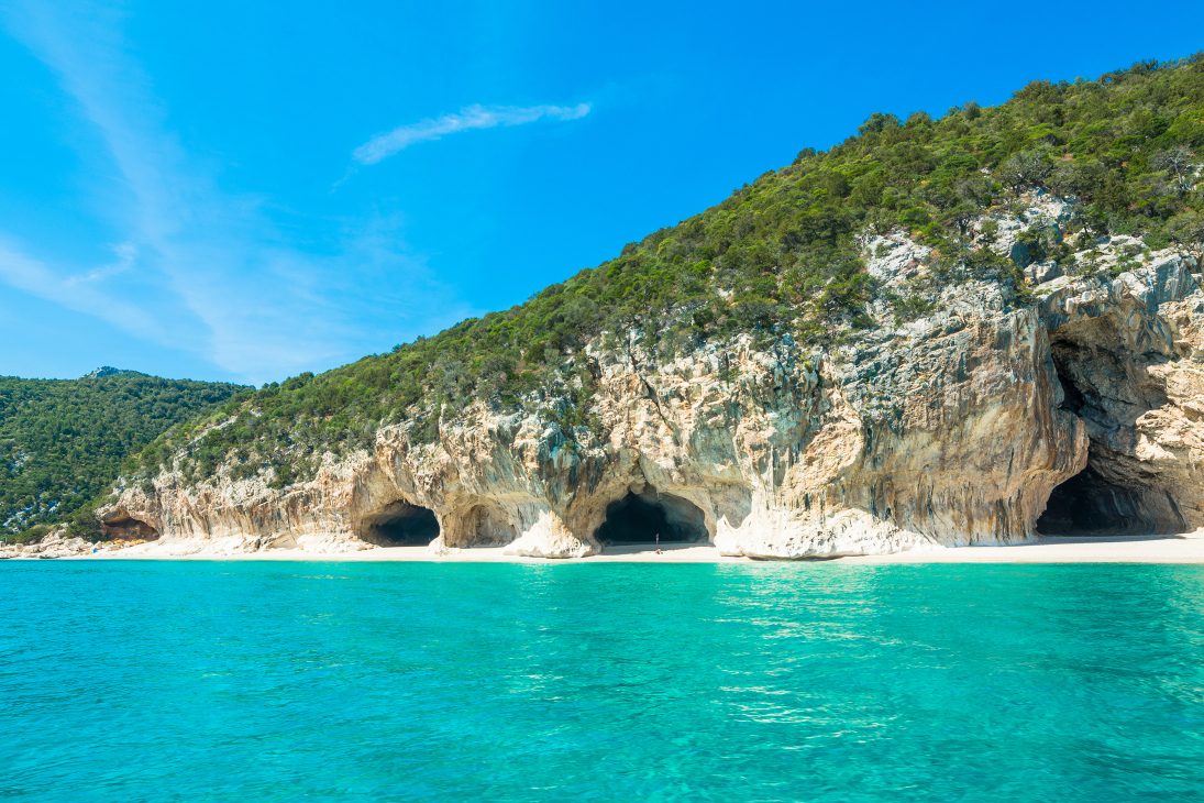 Cala Luna, una delle calette del Golfo di Orosei